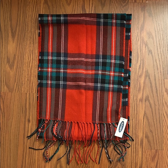 Old Navy Other - Old Navy Red Plaid Scarf